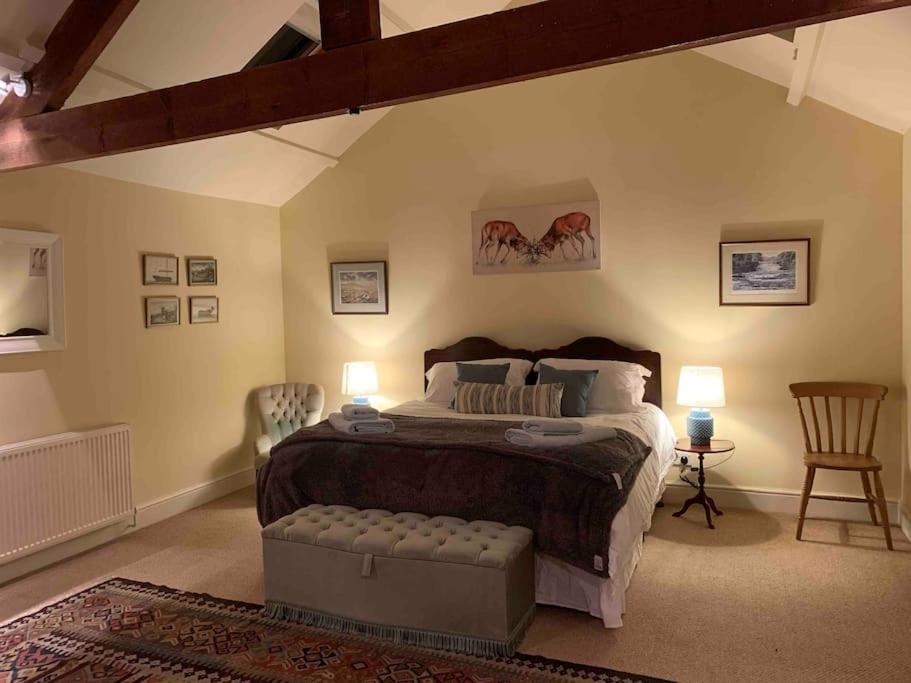 The Old Granary At Red House Farm Villa Ripon Exteriör bild